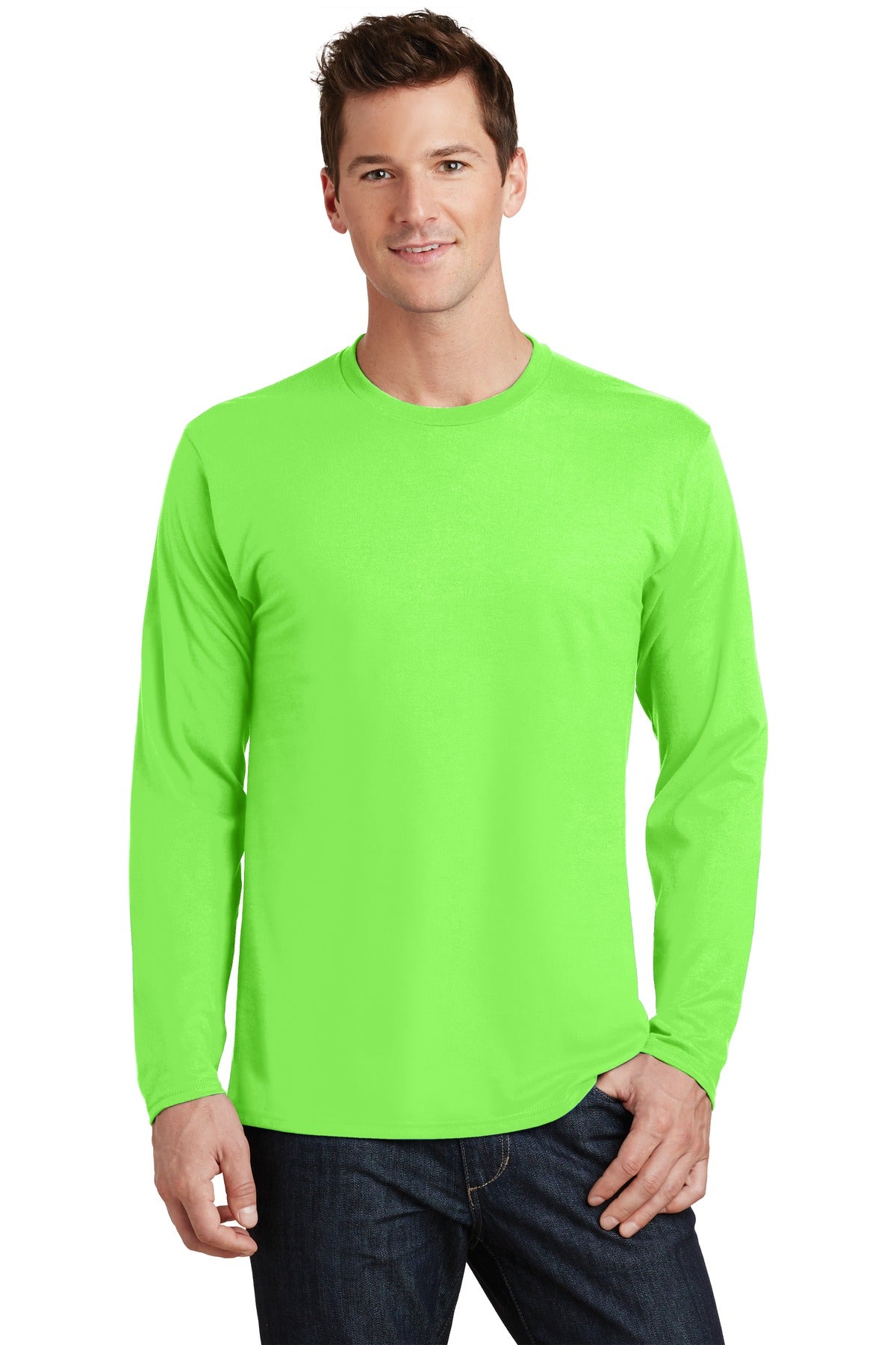 Port & Company® Long Sleeve Fan Favorite Tee. PC450LS