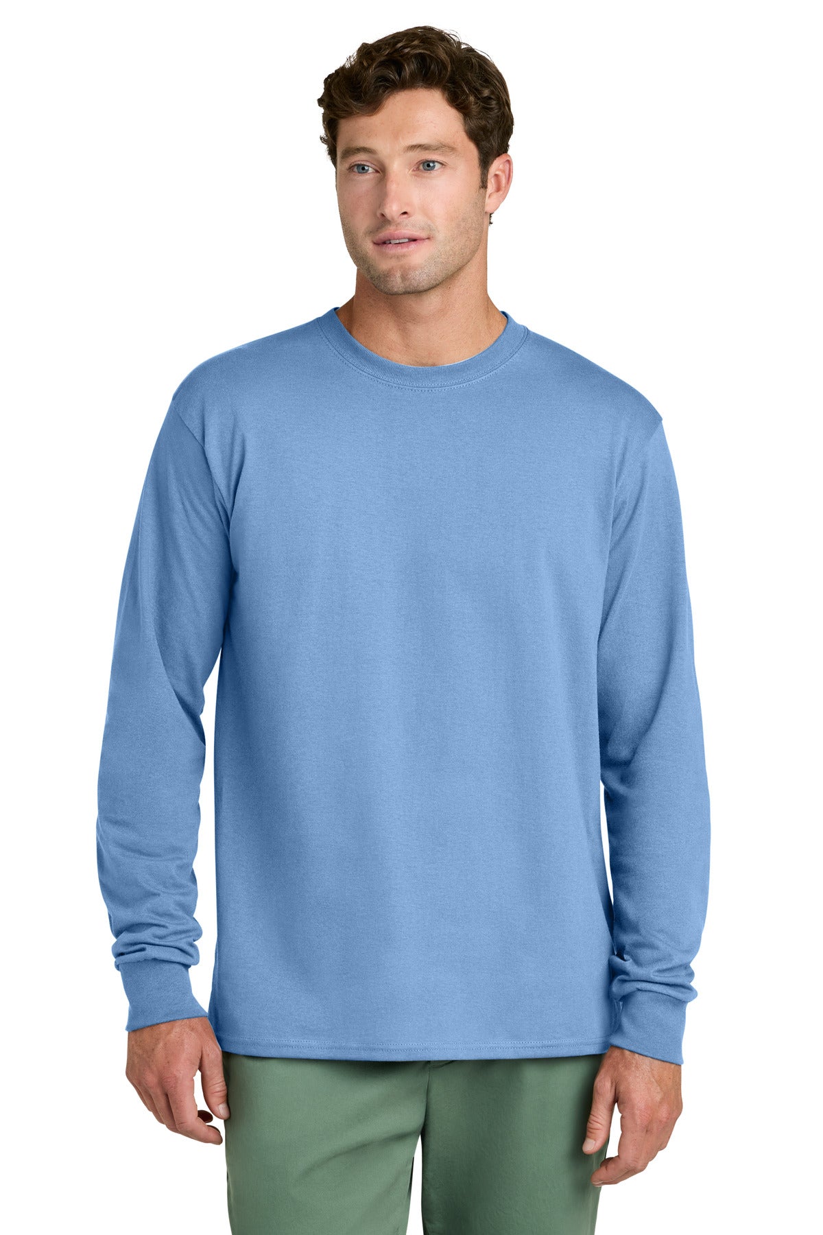 Port & Co™ Long Sleeve Core Cotton Tee. PC54LS