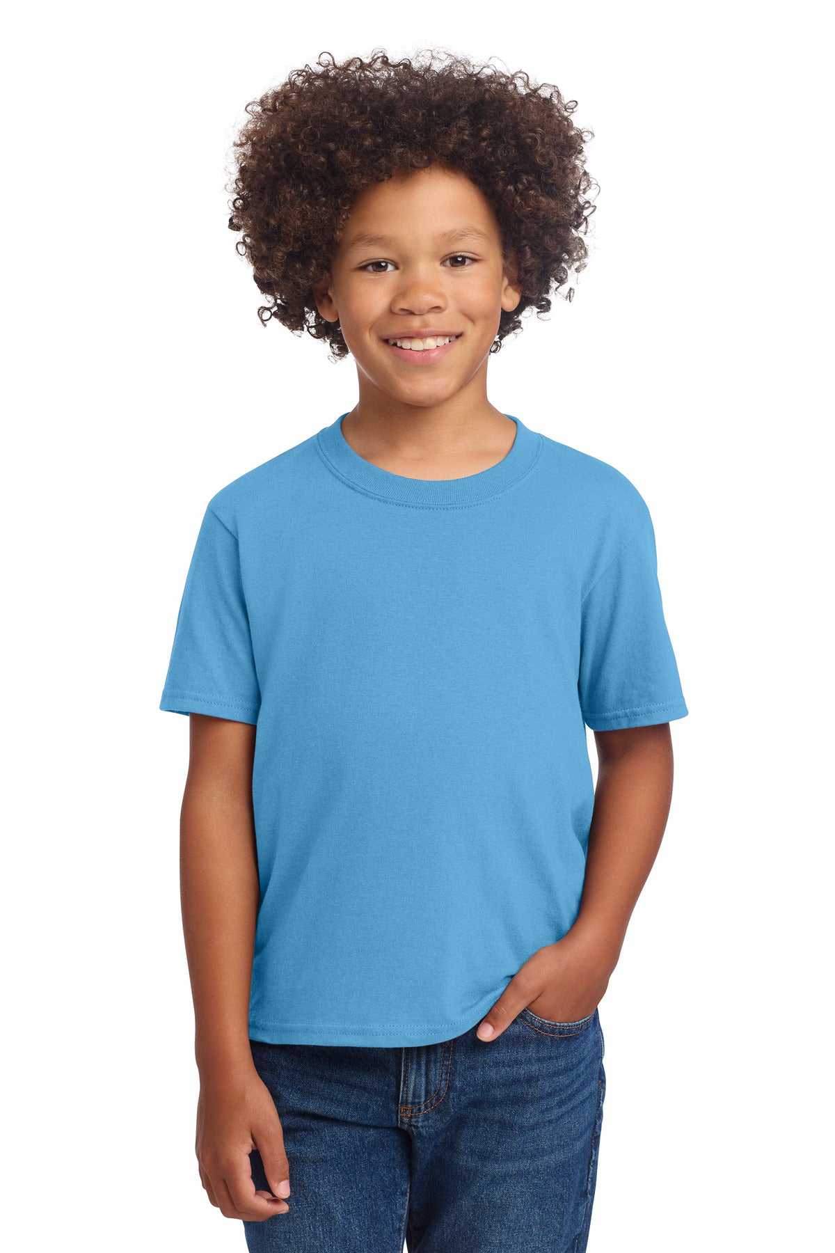 Port & Co™ Youth Core Cotton DTG Tee PC54YDTG