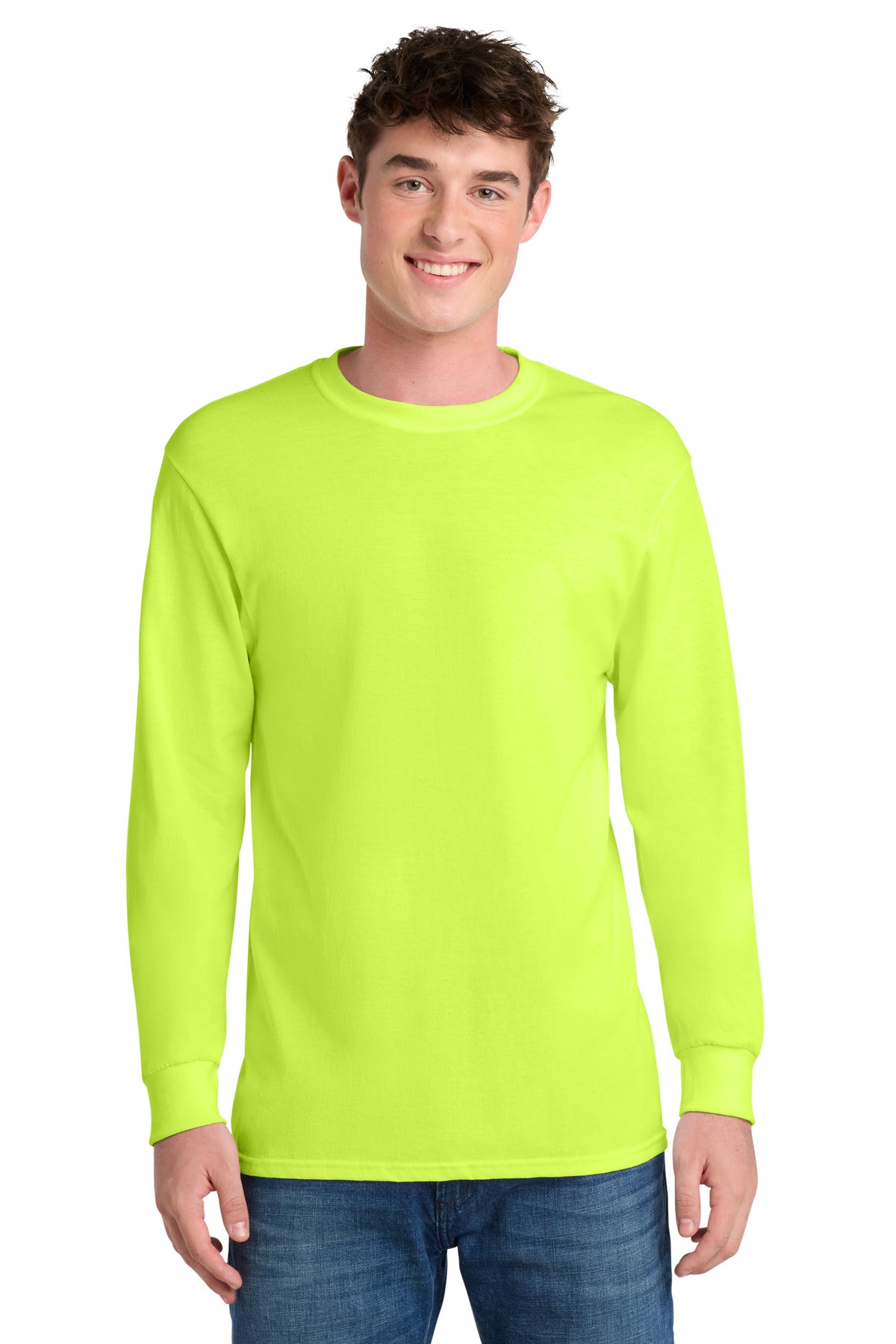 Port & Co™ Tall Long Sleeve Core Blend Tee. PC55LST