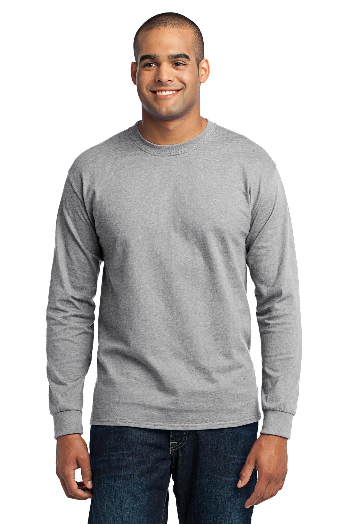 Port & Company® - Long Sleeve Core Blend Tee. PC55LS