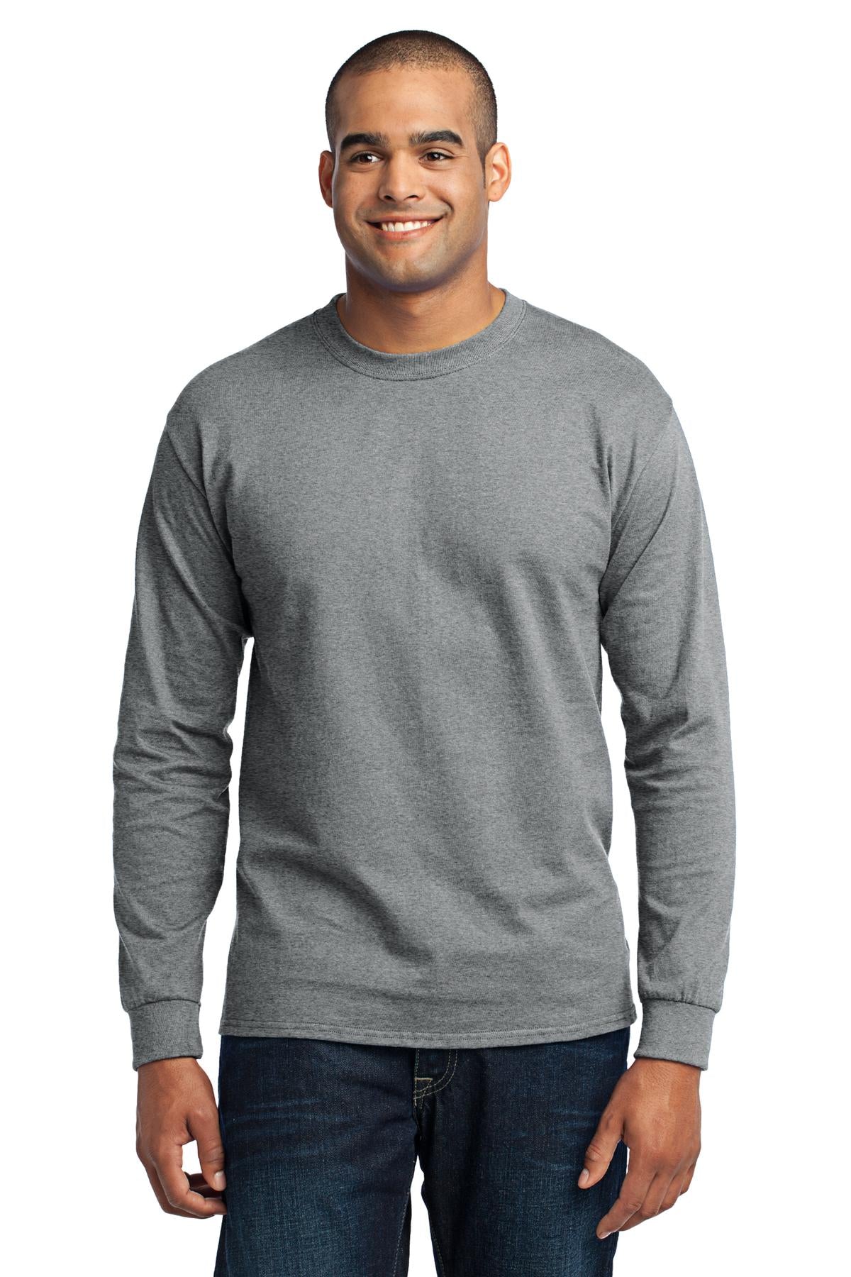 Port & Company® - Long Sleeve Core Blend Tee. PC55LS