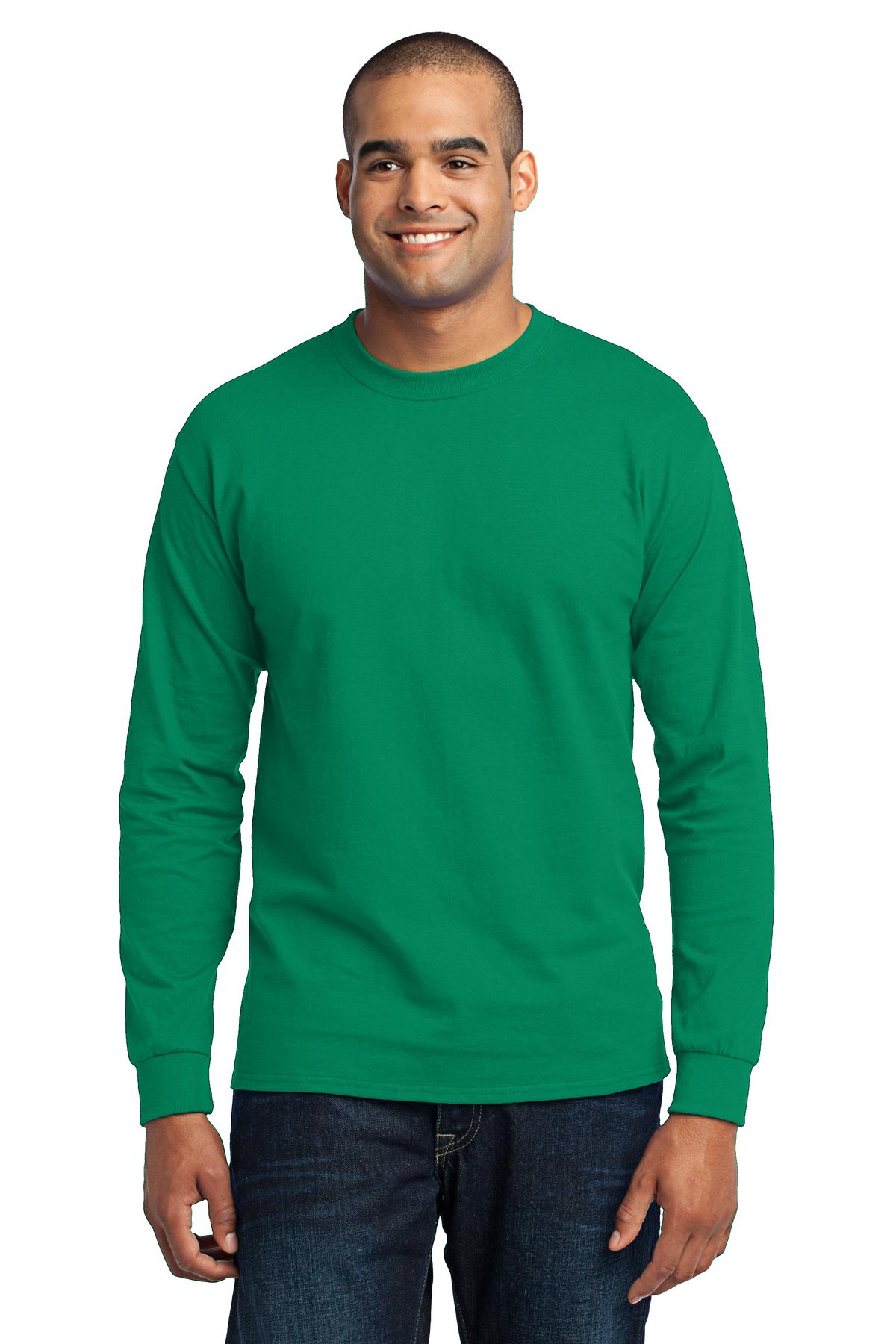 Port & Company® - Long Sleeve Core Blend Tee. PC55LS