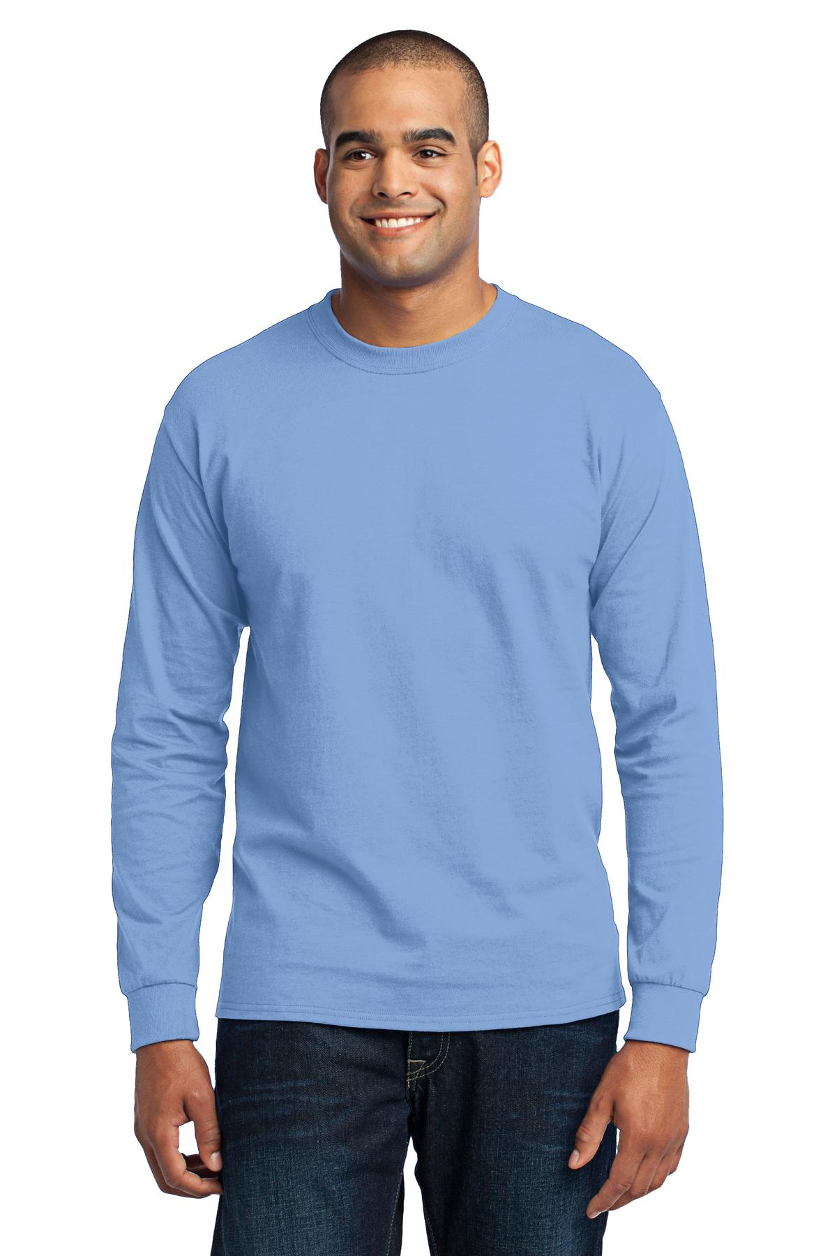 Port & Company® - Long Sleeve Core Blend Tee. PC55LS