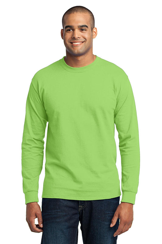 Port & Company® - Long Sleeve Core Blend Tee. PC55LS