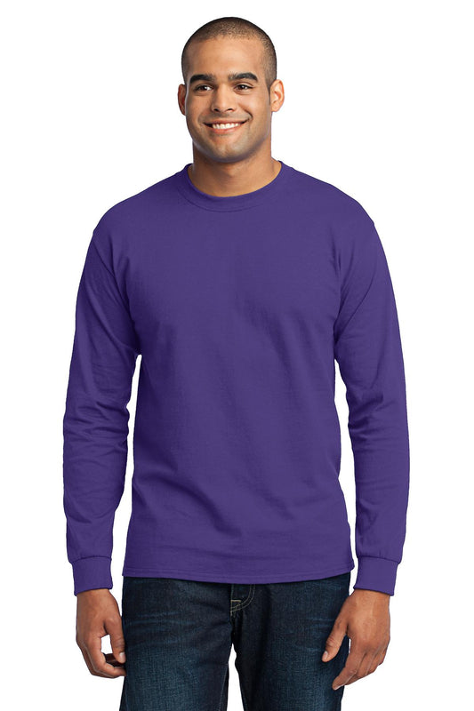 Port & Company® - Long Sleeve Core Blend Tee. PC55LS