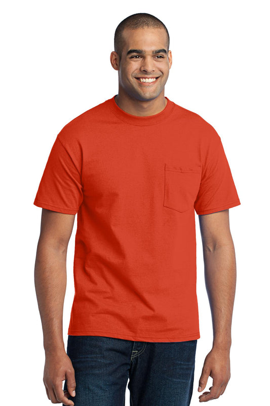 Port & Company® - Core Blend Pocket Tee. PC55P