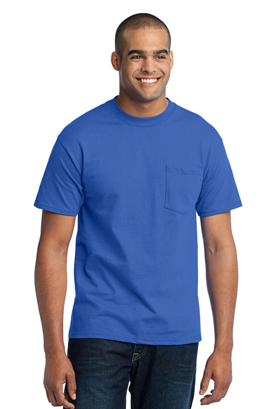 Port & Company® - Core Blend Pocket Tee. PC55P