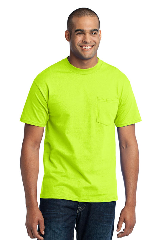 Port & Company® - Core Blend Pocket Tee. PC55P