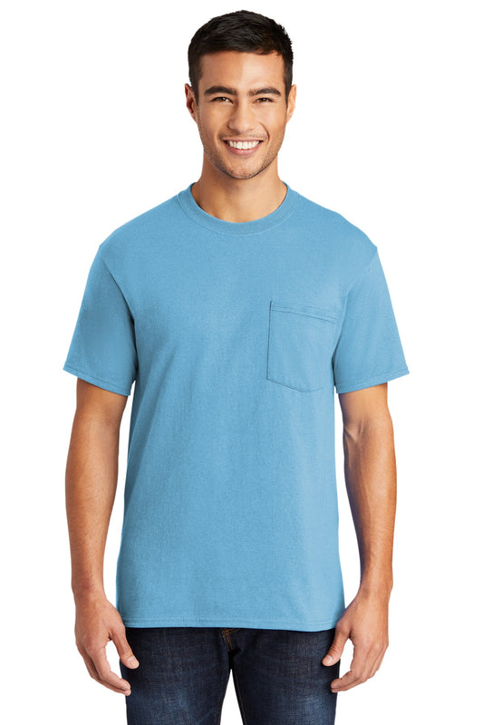 Port & Company® - Core Blend Pocket Tee. PC55P