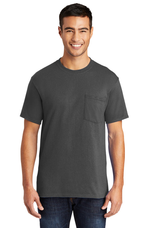 Port & Company® - Core Blend Pocket Tee. PC55P