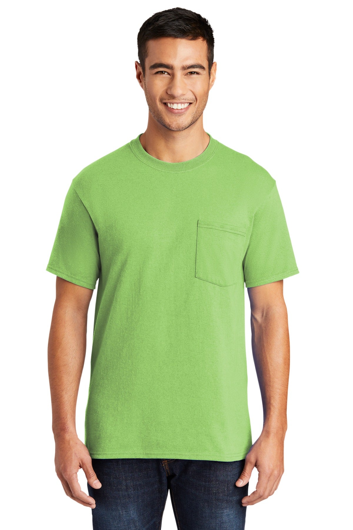 Port & Company® - Core Blend Pocket Tee. PC55P