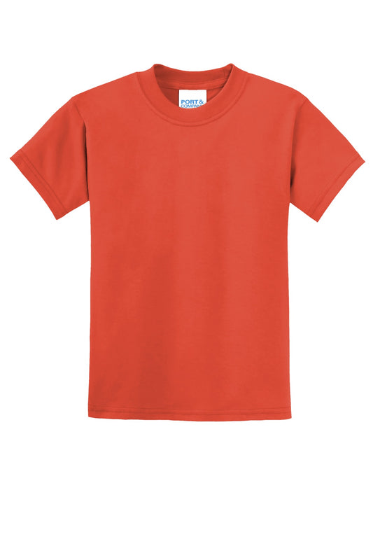 Port & Company® - Youth Core Blend Tee.  PC55Y