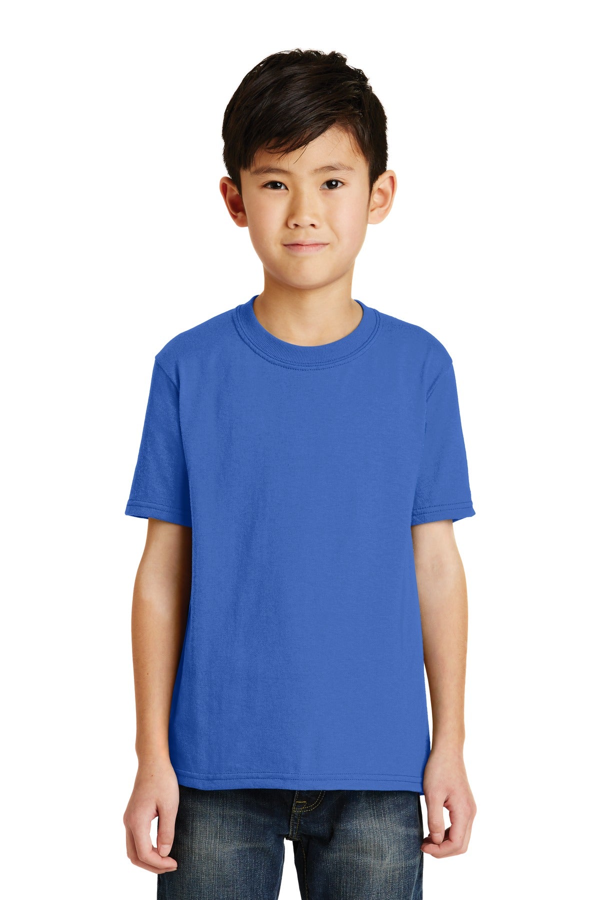 Port & Company® - Youth Core Blend Tee.  PC55Y