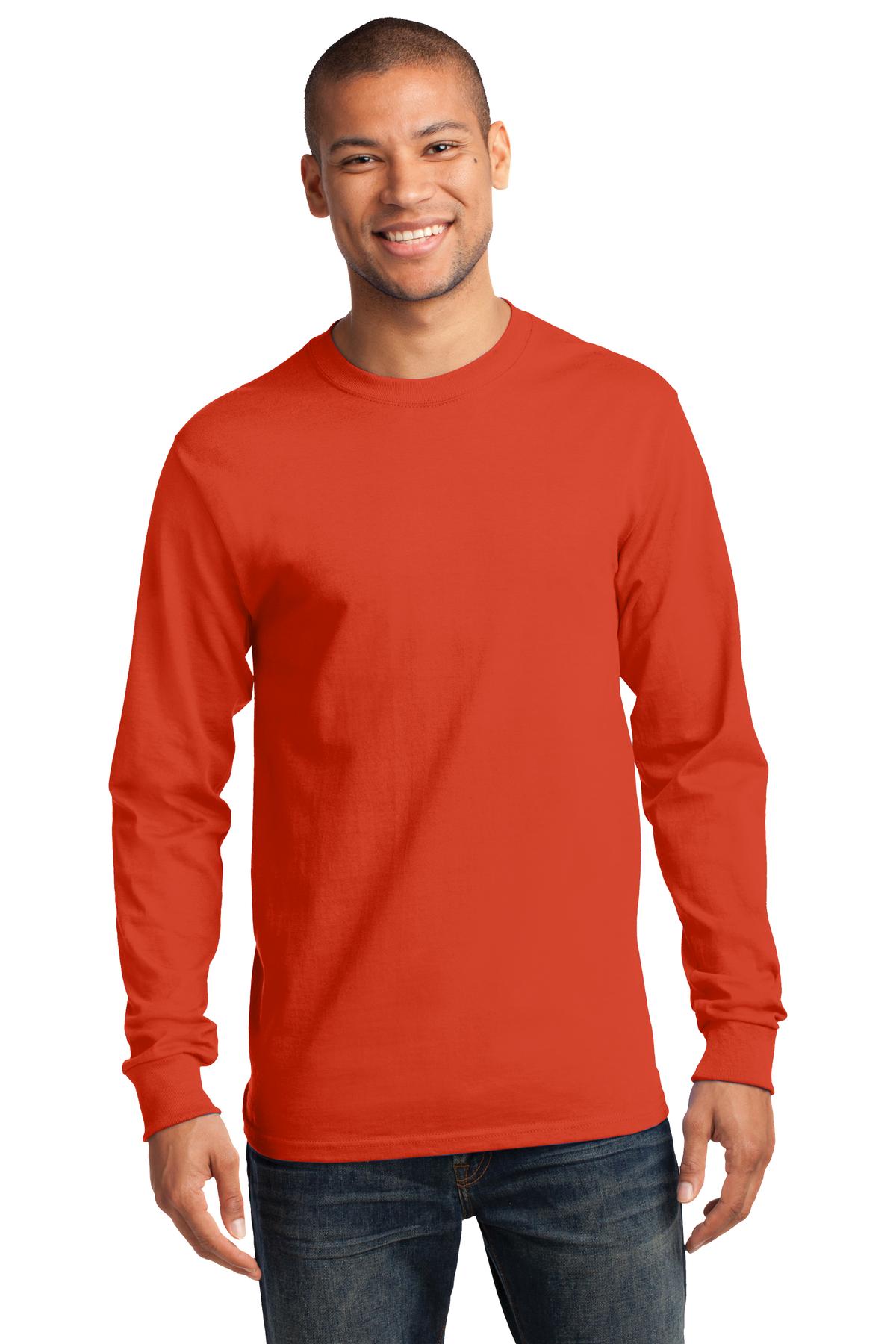 Port & Company® - Long Sleeve Essential Tee. PC61LS