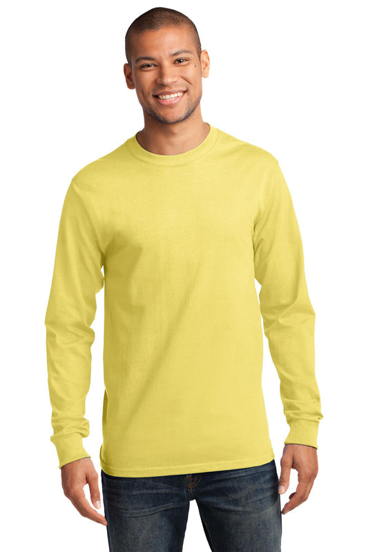 Port & Company® - Long Sleeve Essential Tee. PC61LS