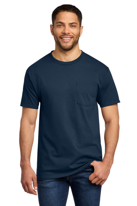 Port & Co™ Essential Pocket Tee. PC61P