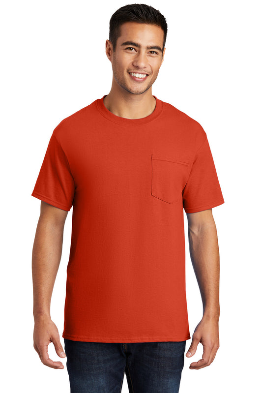 Port & Company® - Essential Pocket Tee. PC61P