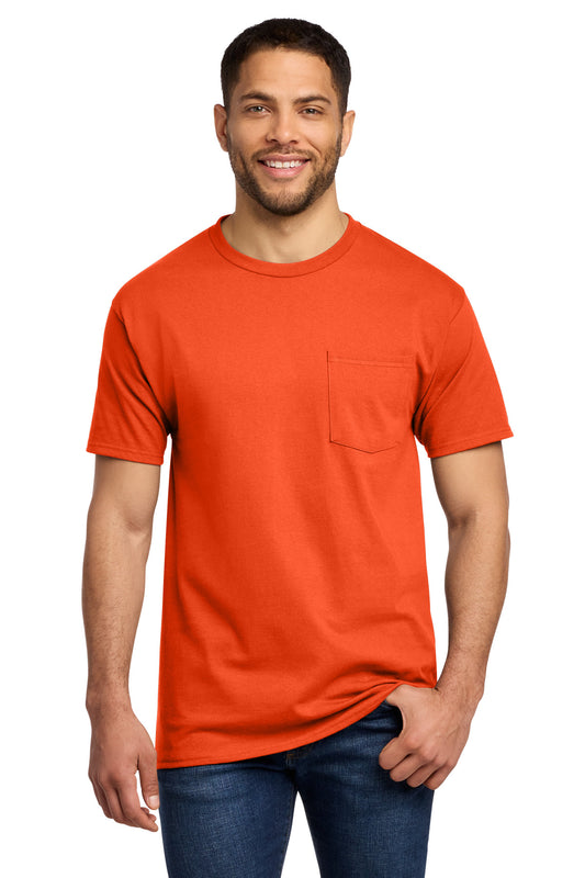 Port & Co™ Essential Pocket Tee. PC61P