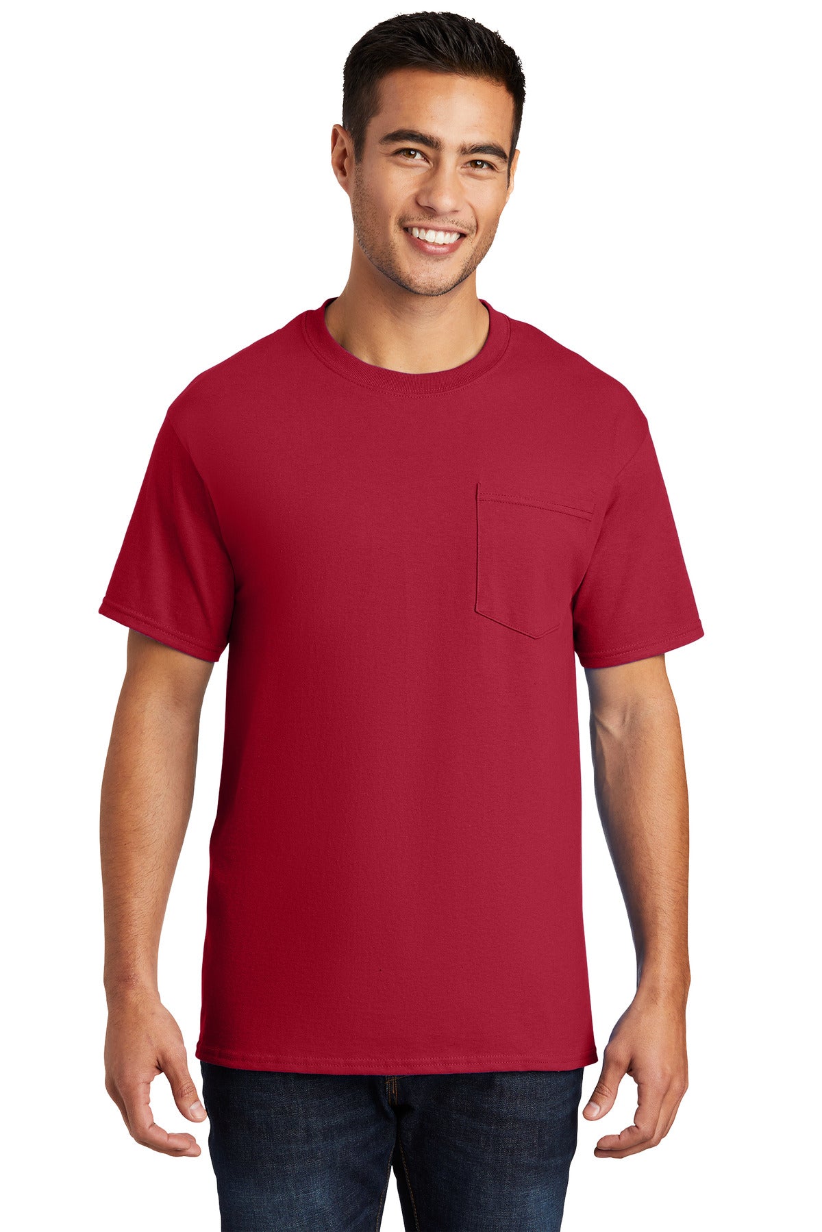 Port & Company® - Essential Pocket Tee. PC61P