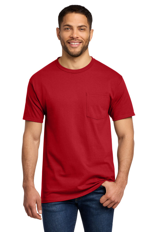 Port & Co™ Essential Pocket Tee. PC61P