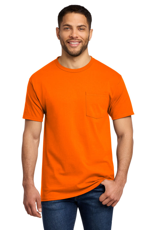 Port & Co™ Essential Pocket Tee. PC61P