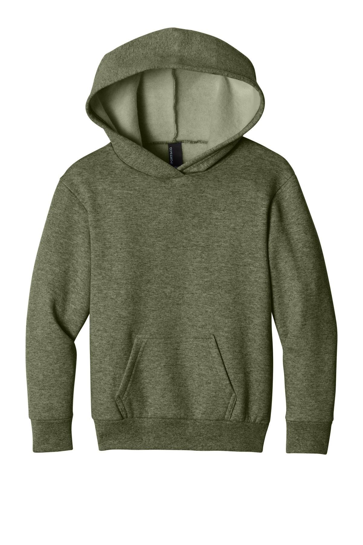 Port & Co™ Youth Easy Fleece Pullover Hooded Sweatshirt PC68YH