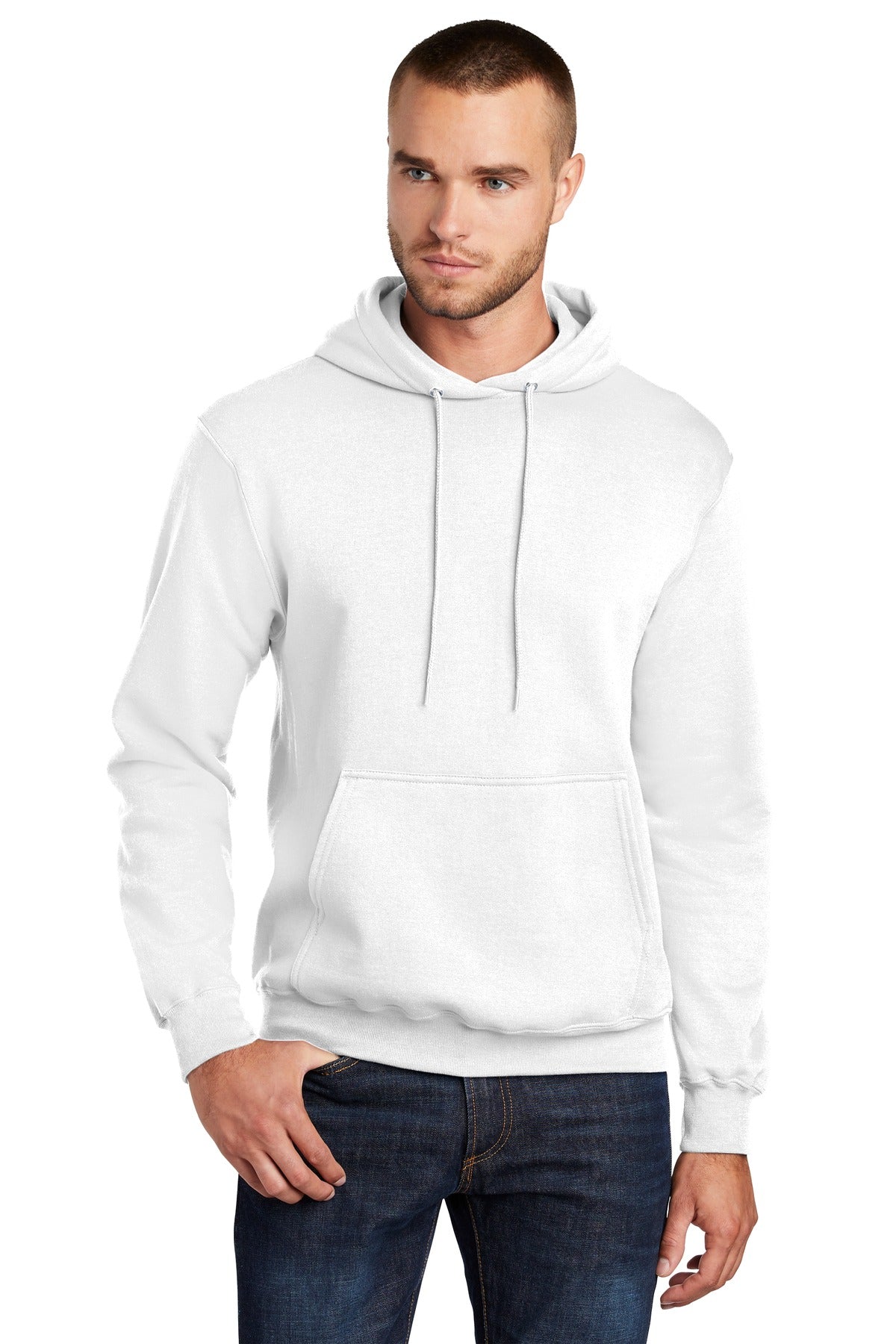 Port & Company® - Core Fleece Pullover Hooded Sweatshirt. PC78H