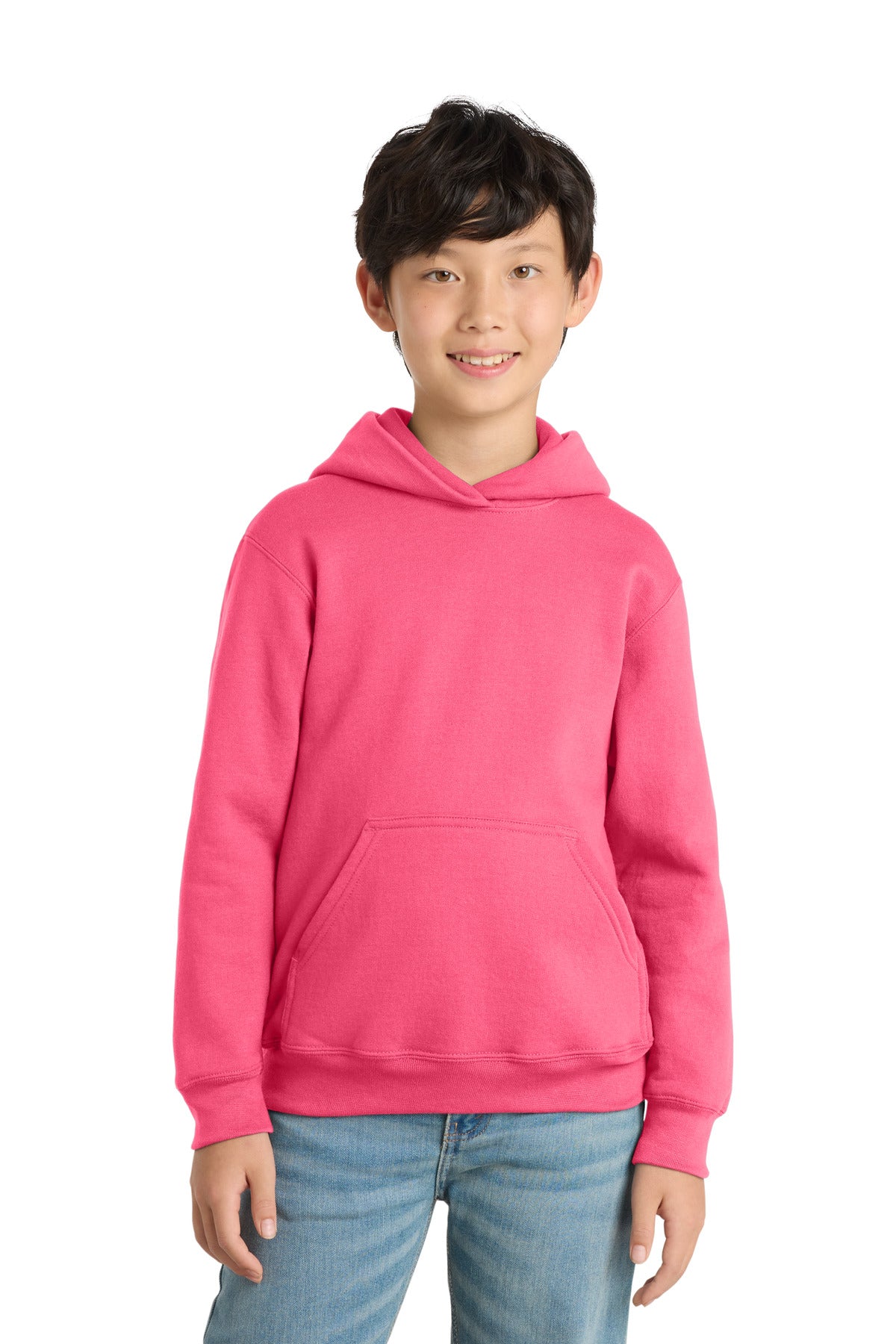 Port & Co™ Youth Core Fleece Pullover Hooded Sweatshirt PC78YH
