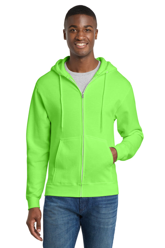 Port & Co™ Core Fleece Full-Zip Hooded Sweatshirt. PC78ZH