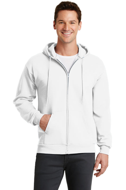 Port & Company® - Core Fleece Full-Zip Hooded Sweatshirt. PC78ZH