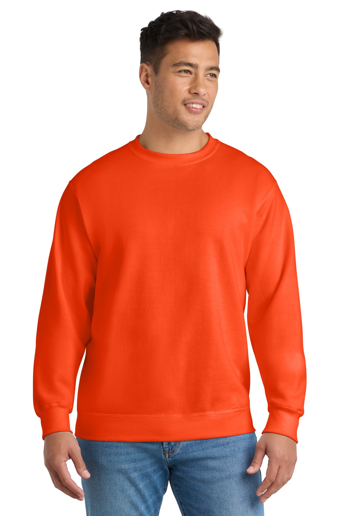Port & Co™ Tall Essential Fleece Crewneck Sweatshirt. PC90T
