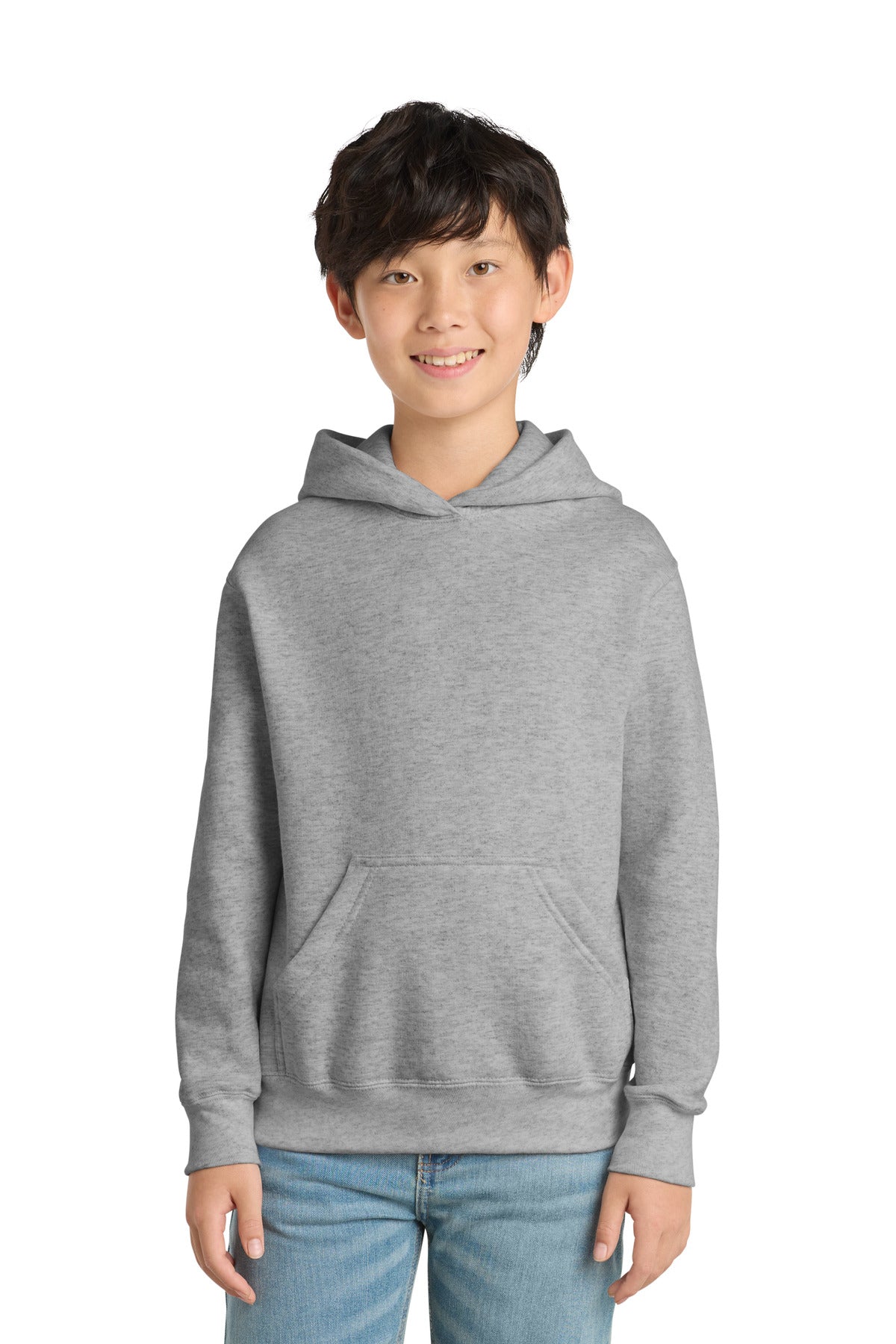Port & Co™ Youth Core Fleece Pullover Hooded Sweatshirt.  PC90YH