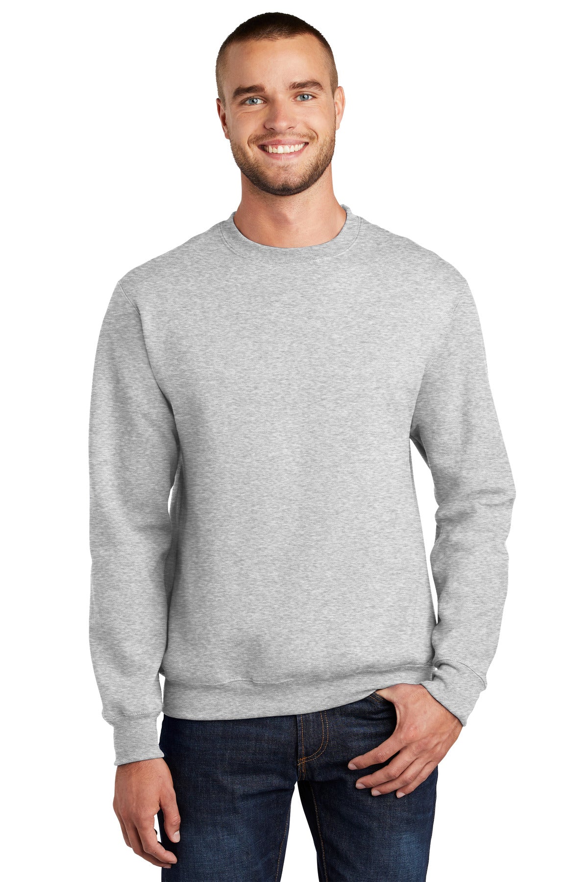 Port & Company® - Essential Fleece Crewneck Sweatshirt.  PC90