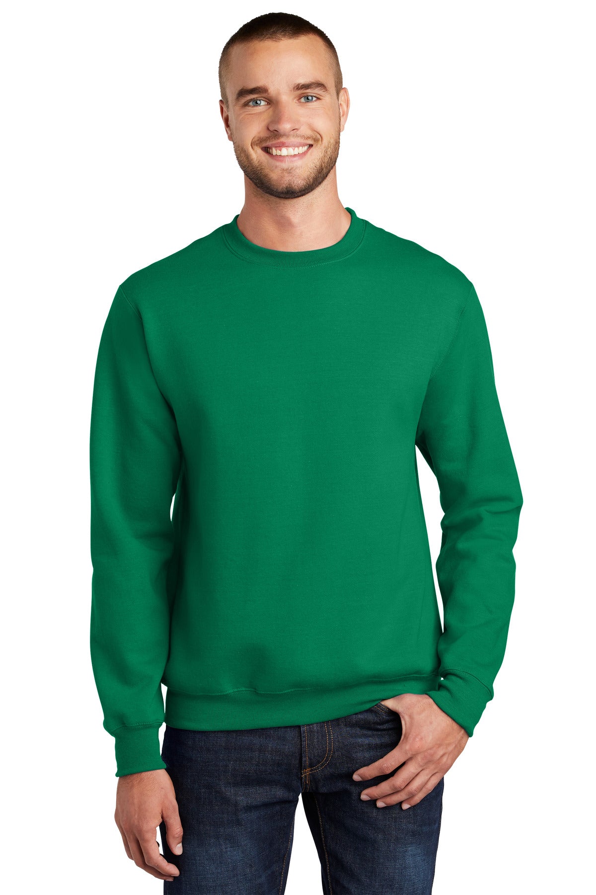 Port & Company® - Essential Fleece Crewneck Sweatshirt.  PC90