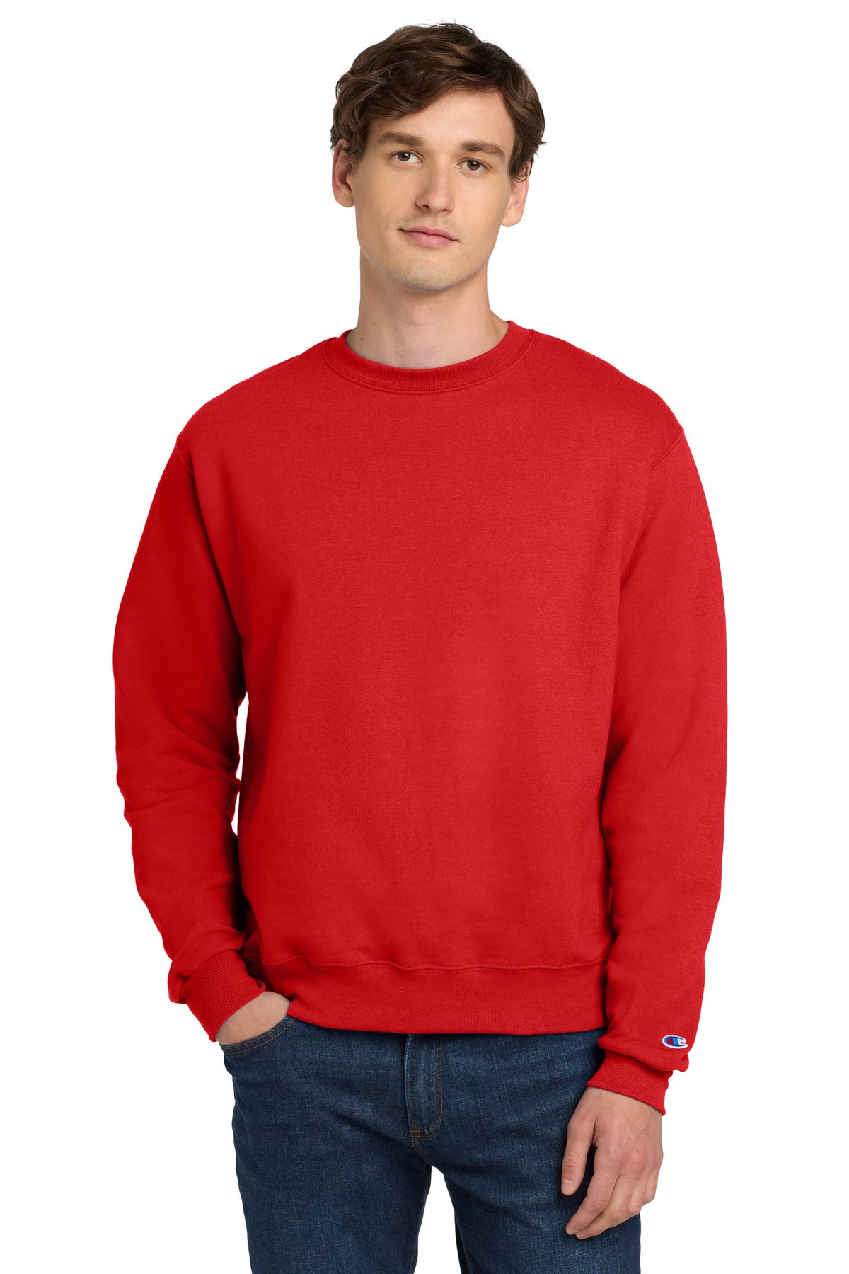 Champion®  Powerblend® Crewneck Sweatshirt. S6000