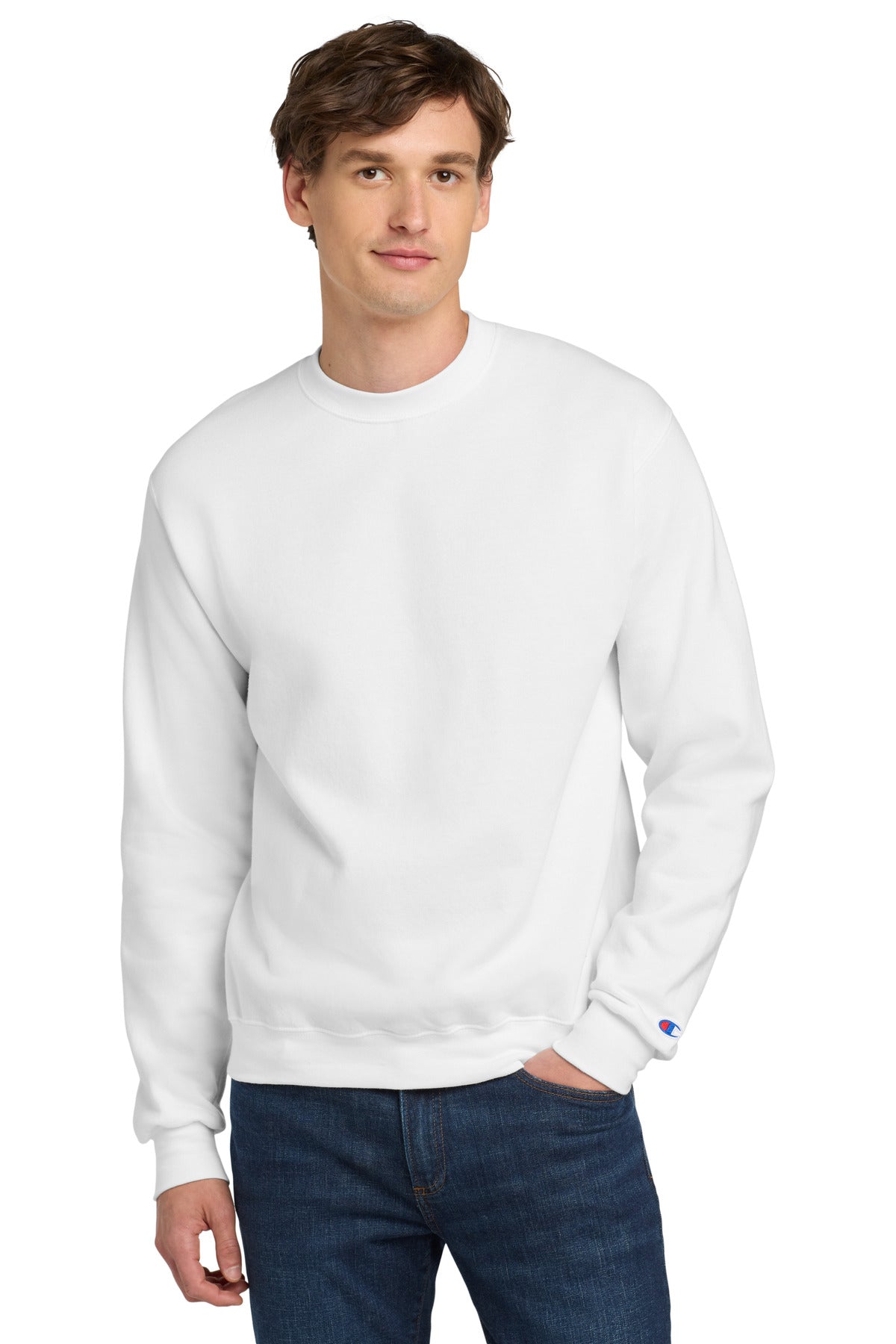 Champion®  Powerblend® Crewneck Sweatshirt. S6000