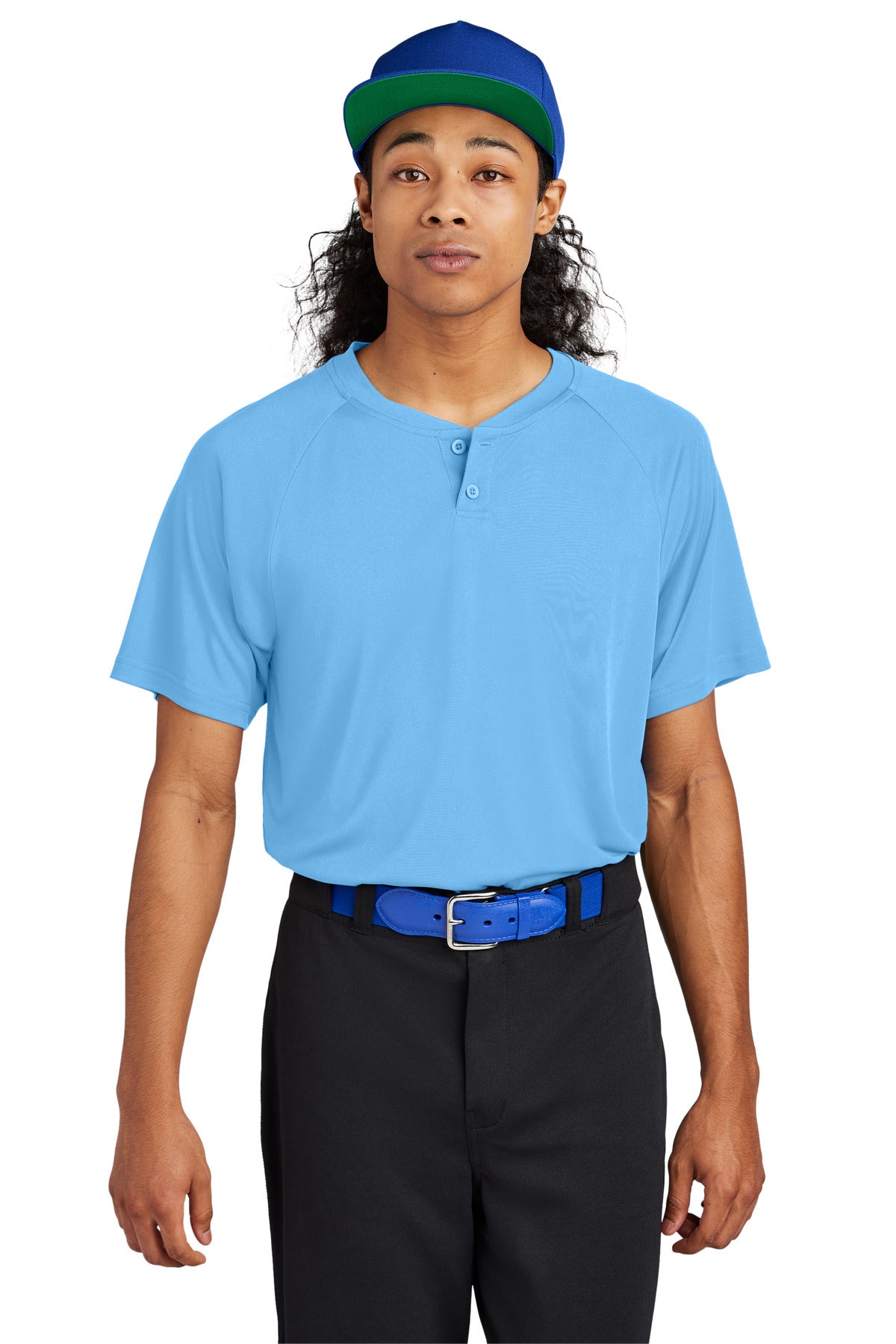 Sport-Tek? PosiCharge? Competitor? 2-Button Henley ST359