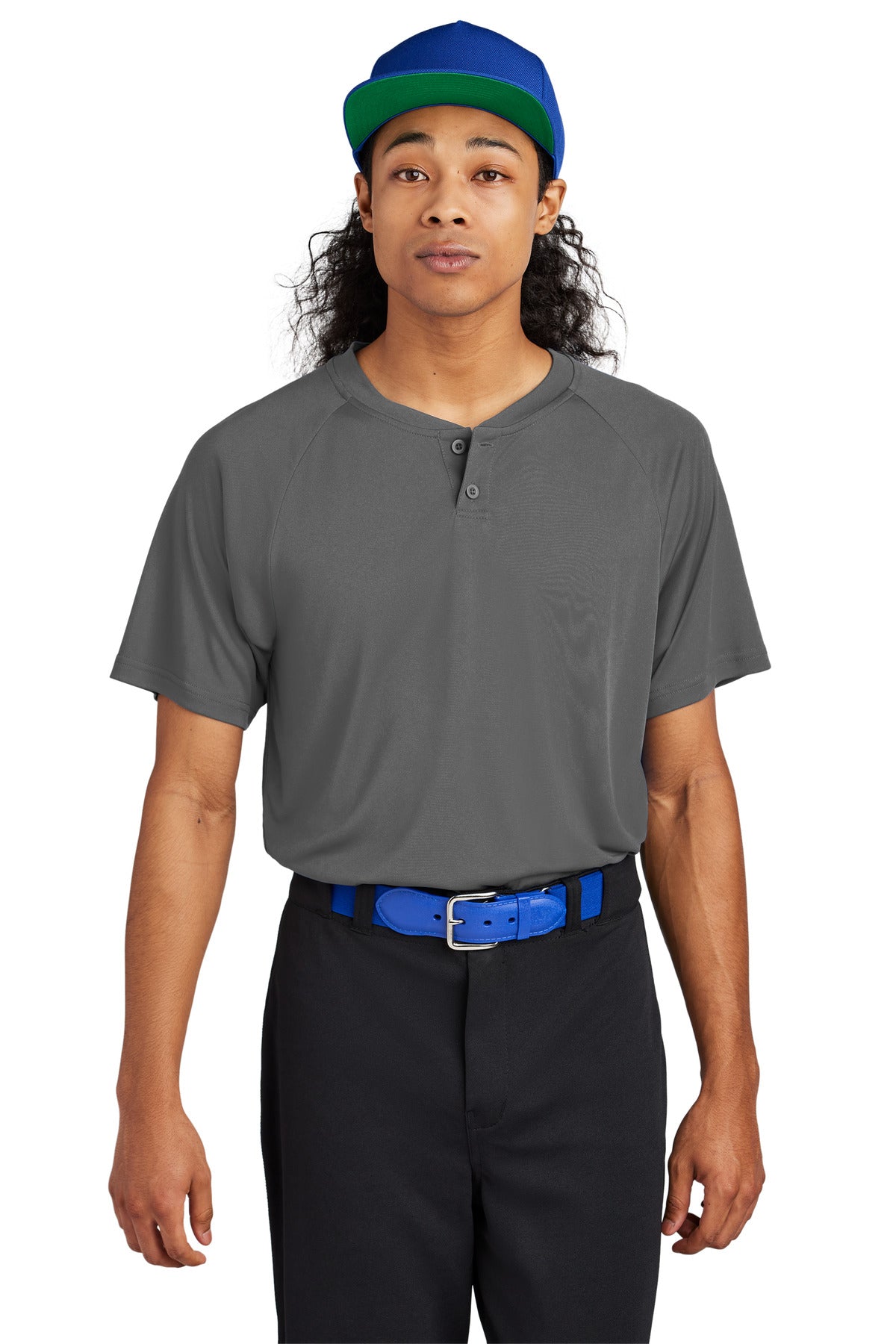 Sport-Tek? PosiCharge? Competitor? 2-Button Henley ST359