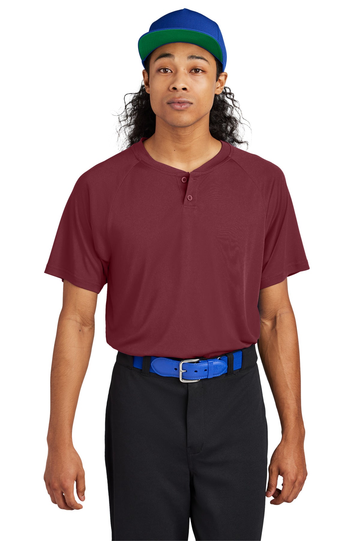 Sport-Tek? PosiCharge? Competitor? 2-Button Henley ST359
