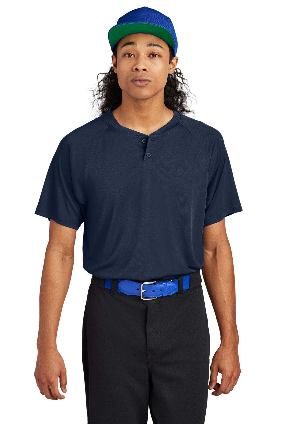 Sport-Tek? PosiCharge? Competitor? 2-Button Henley ST359