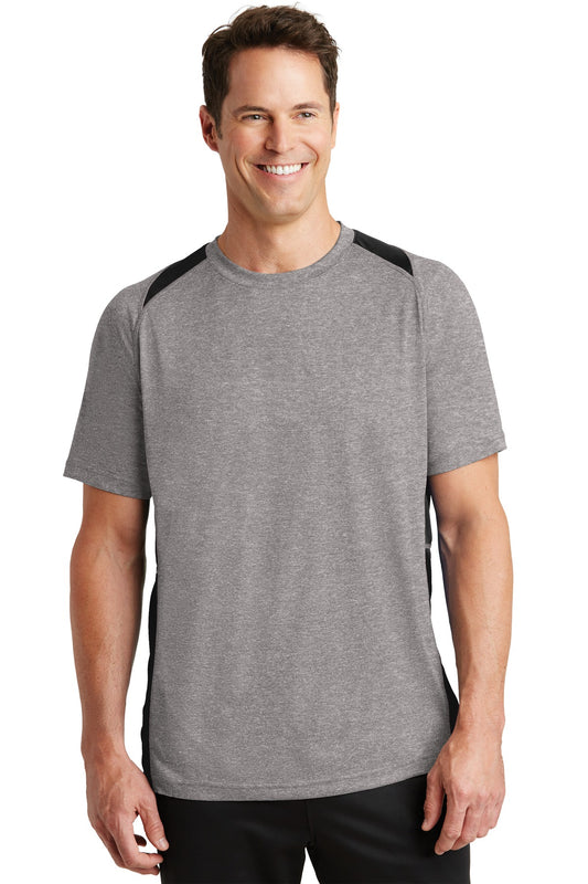 Sport-Tek? Heather Colorblock Contender? Tee. ST361