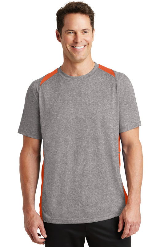 Sport-Tek? Heather Colorblock Contender? Tee. ST361