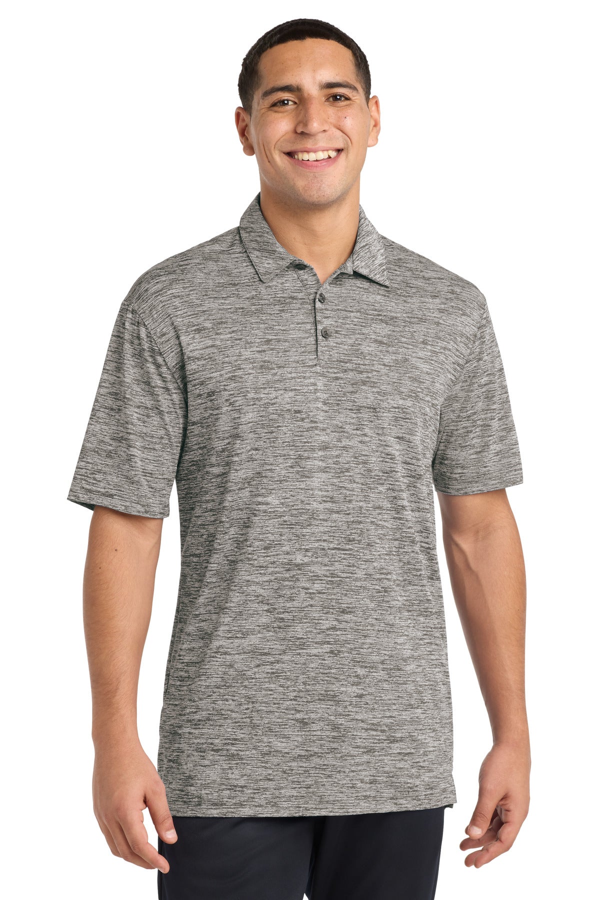 Sport-Tek ® PosiCharge ® Electric Heather Polo. ST590