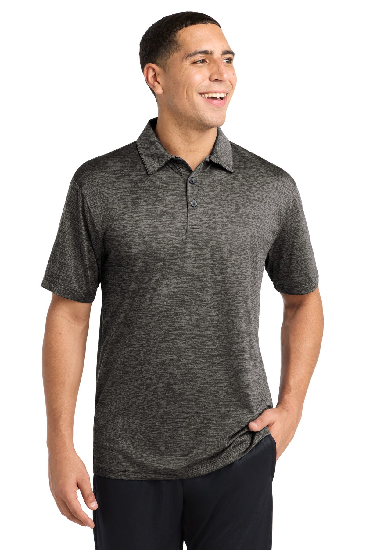 Sport-Tek ® PosiCharge ® Electric Heather Polo. ST590