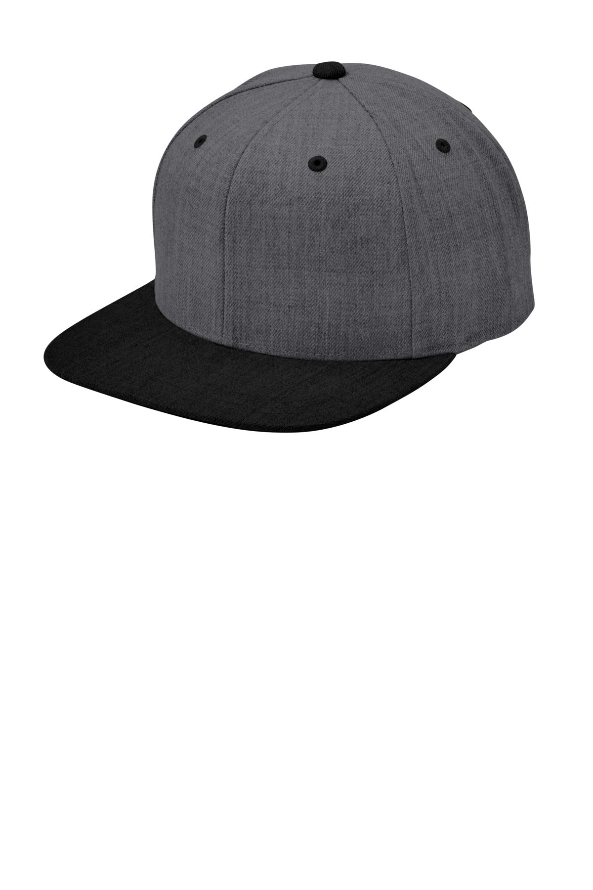 Sport-Tek® YP Classics® Flat Bill Snapback Cap. STC19