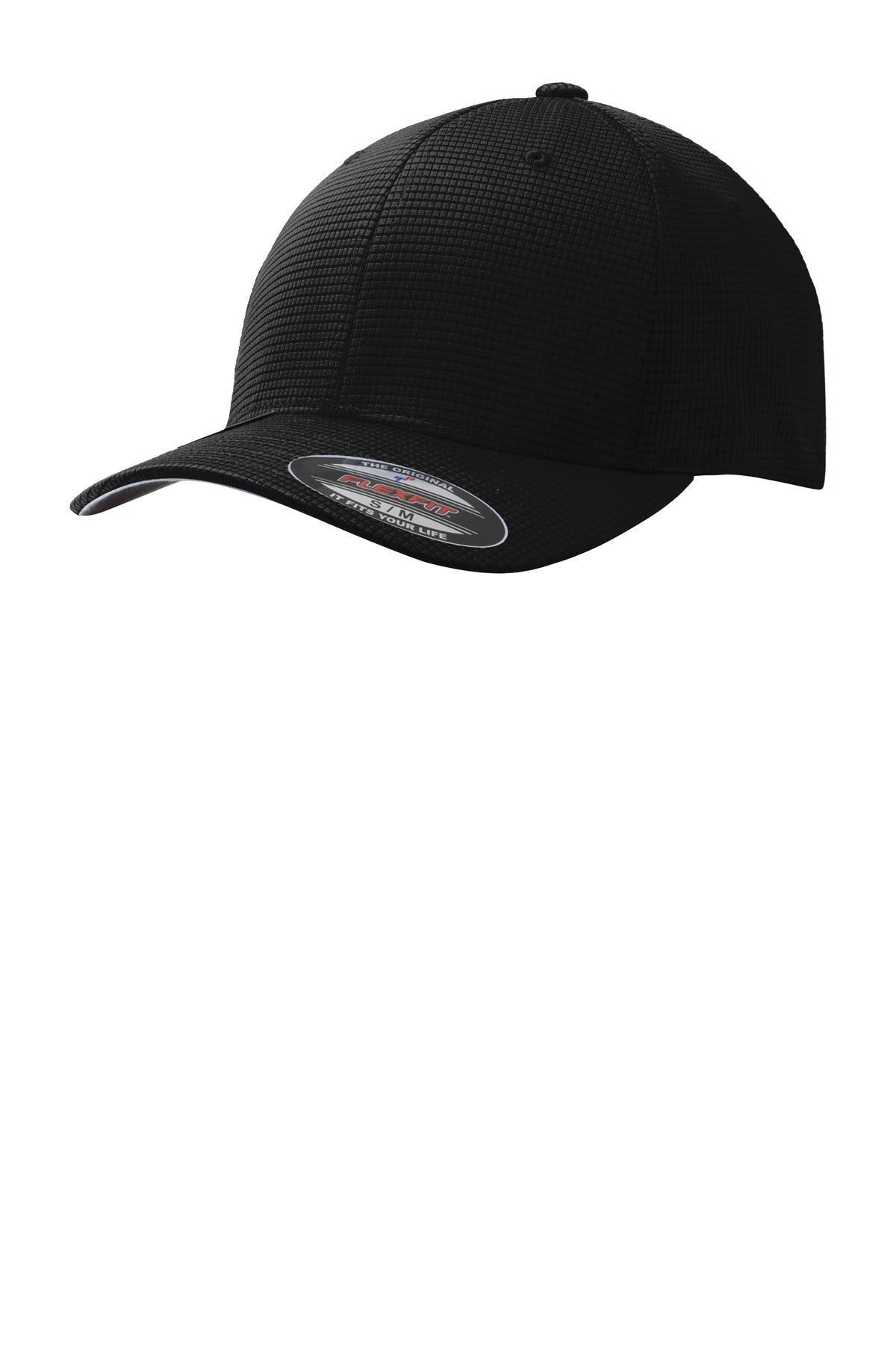 Sport-Tek® Flexfit® Grid Texture Cap. STC33