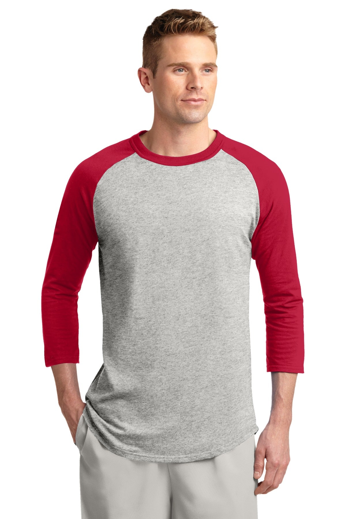 Sport-Tek® Colorblock Raglan Jersey.  T200