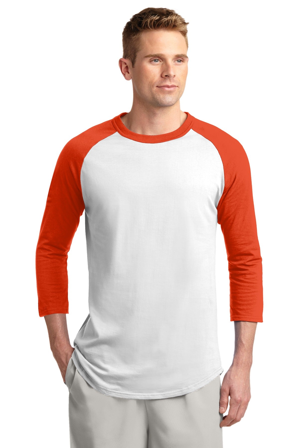 Sport-Tek® Colorblock Raglan Jersey.  T200