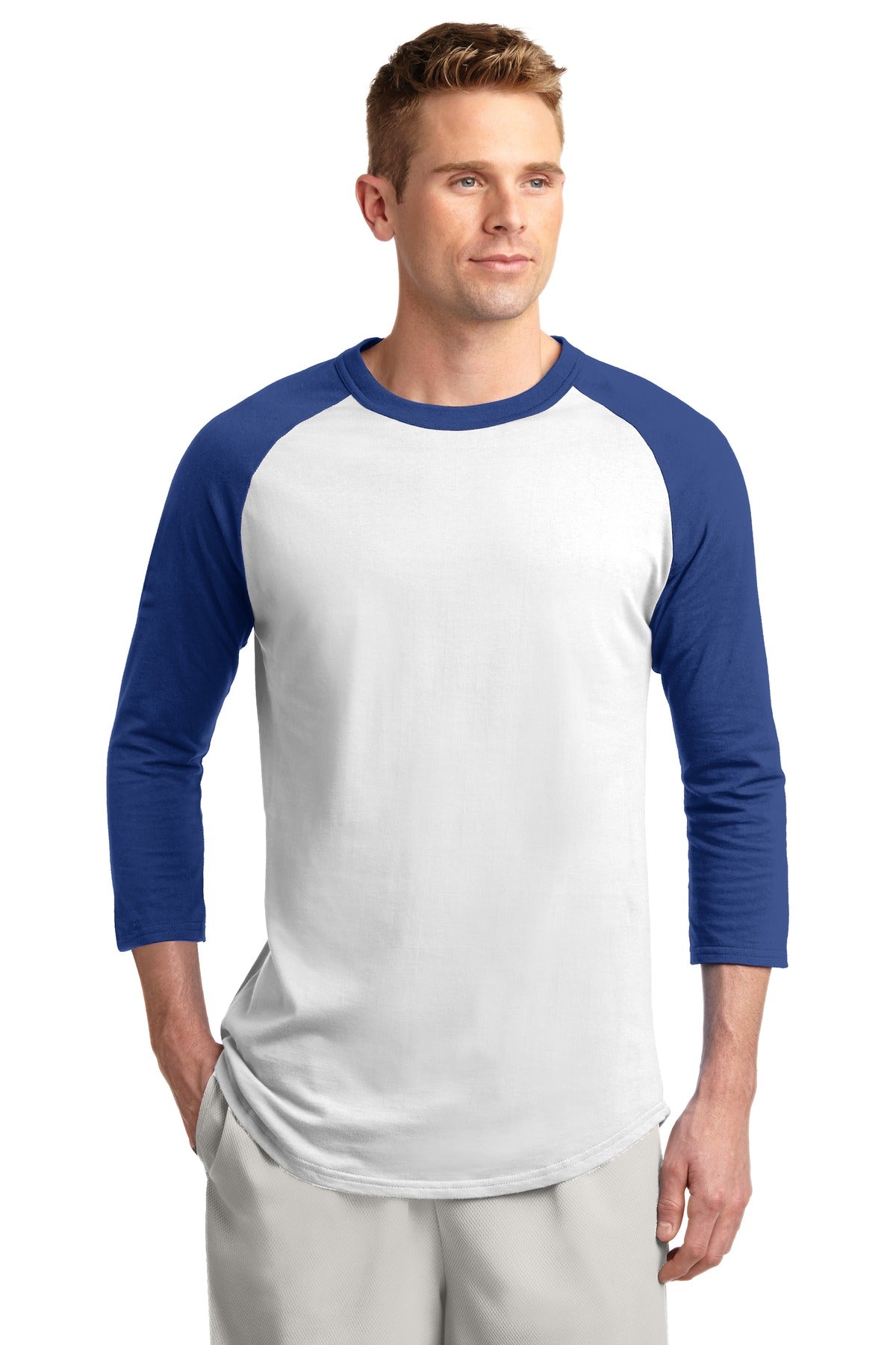 Sport-Tek® Colorblock Raglan Jersey.  T200